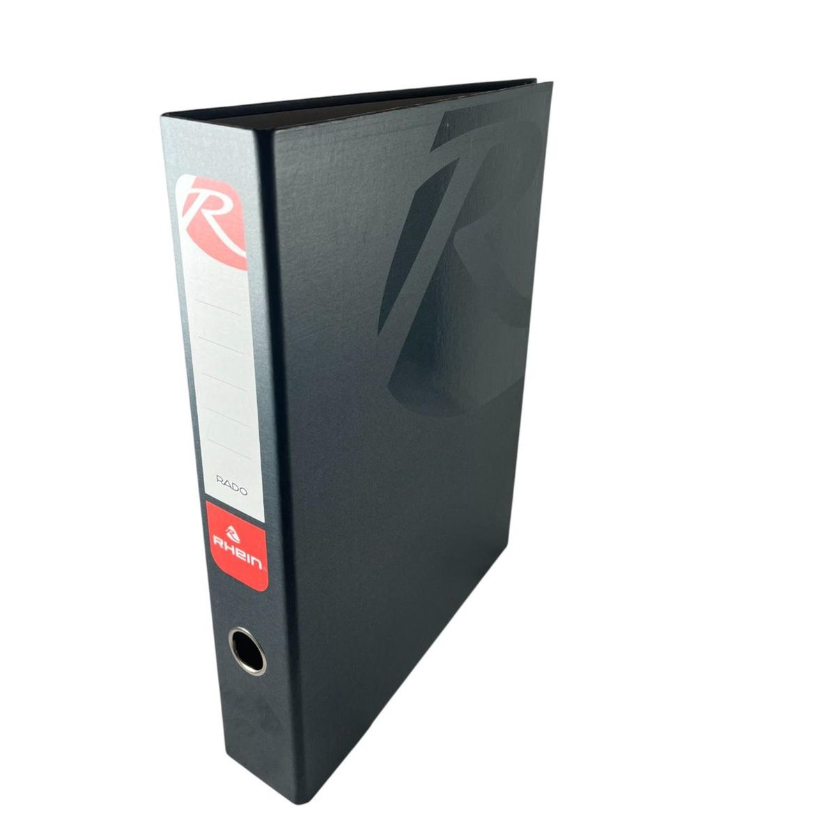 RHEIN - Flat para Archivador Rhein Rado Negro Pack 50 Unidades