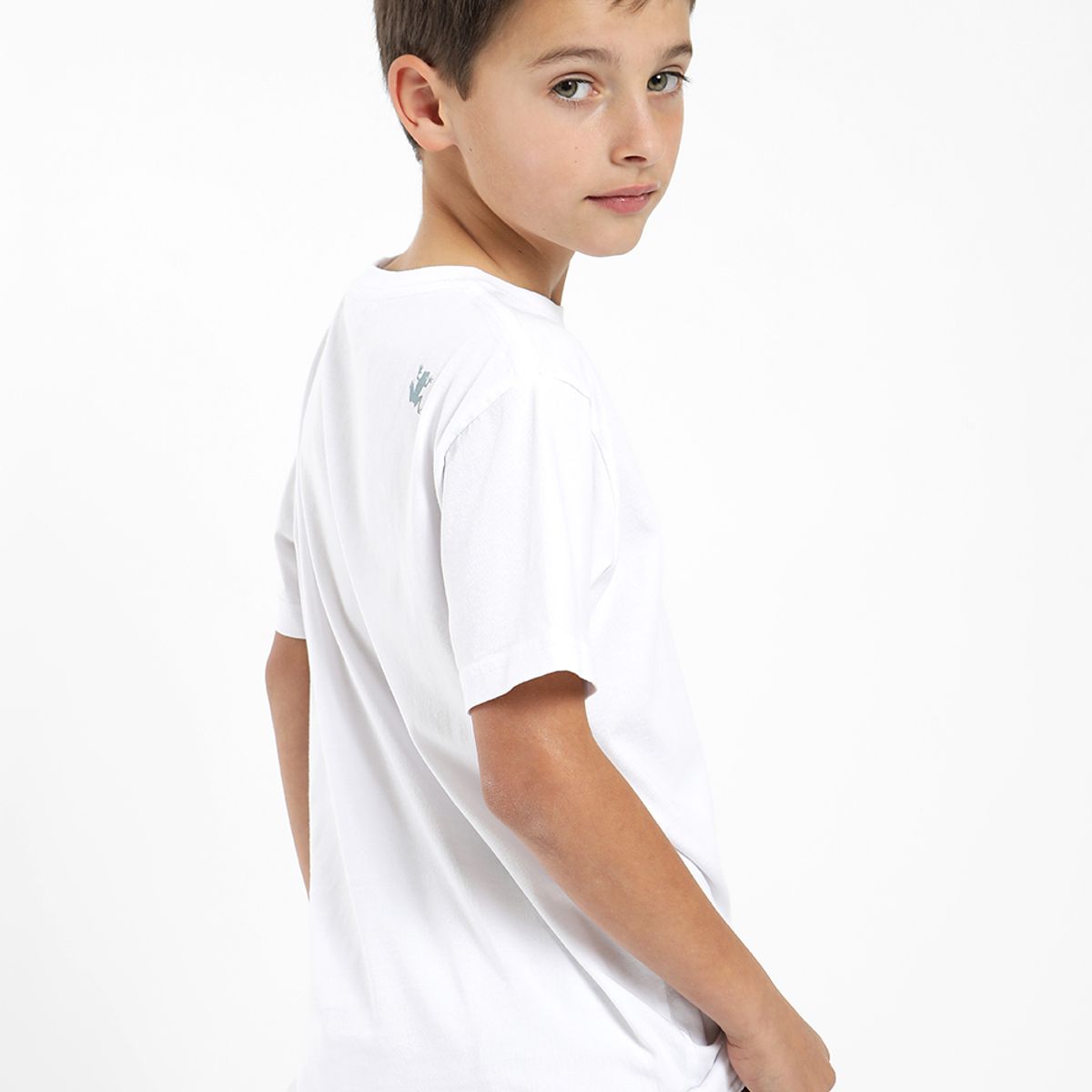 FROENS - Polera kids manga corta  palmera Froens