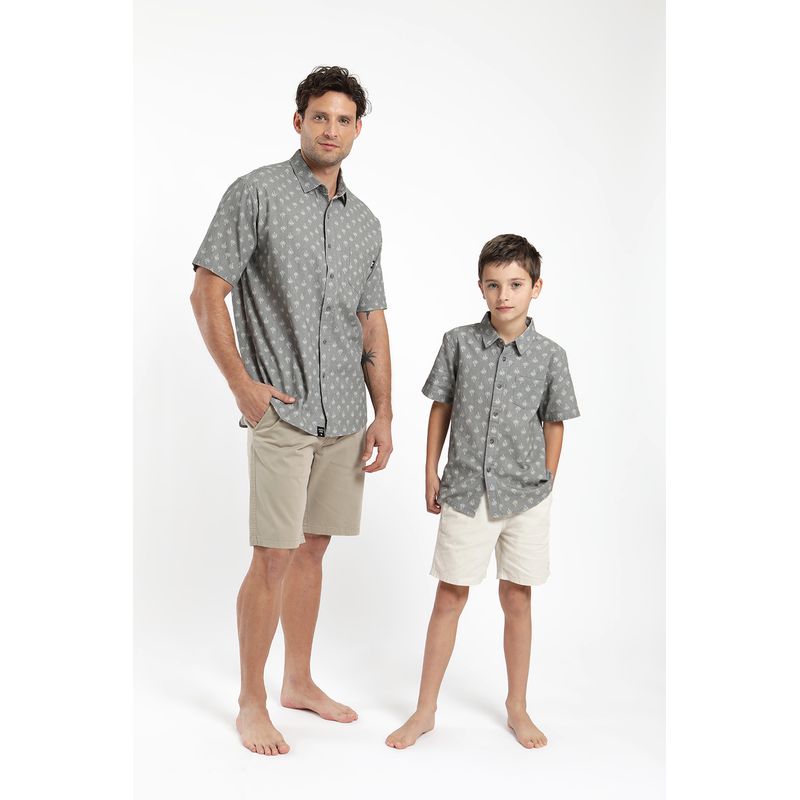FROENS - Camisa kids manga corta  palmeras Froens