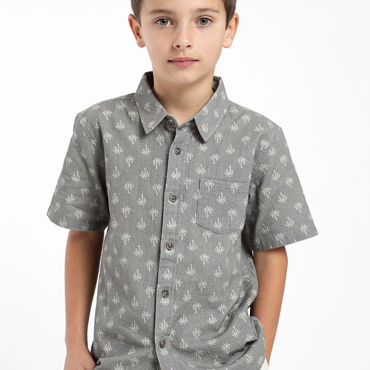 FROENS - Camisa kids manga corta  palmeras Froens