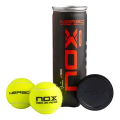 NOX - Tarro de Pelotas de Padel Nerbo X3