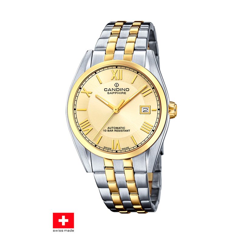 CANDINO - Reloj C4702/3 Candino Swiss Dorado Hombre Candino Swiss
