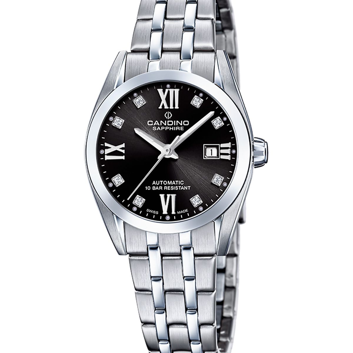 CANDINO - Reloj C4703/3 Candino Swiss Negro Mujer Couples Classic