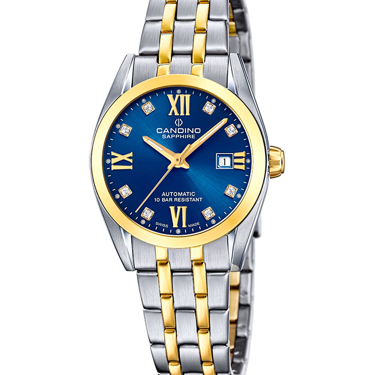 CANDINO - Reloj C4704/2 Candino Swiss Azul Mujer Couples Classic
