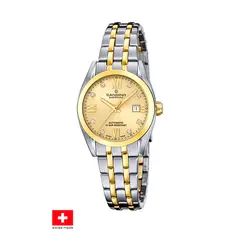 CANDINO - Reloj C4704/3 Swiss Dorado Mujer Couples Classic