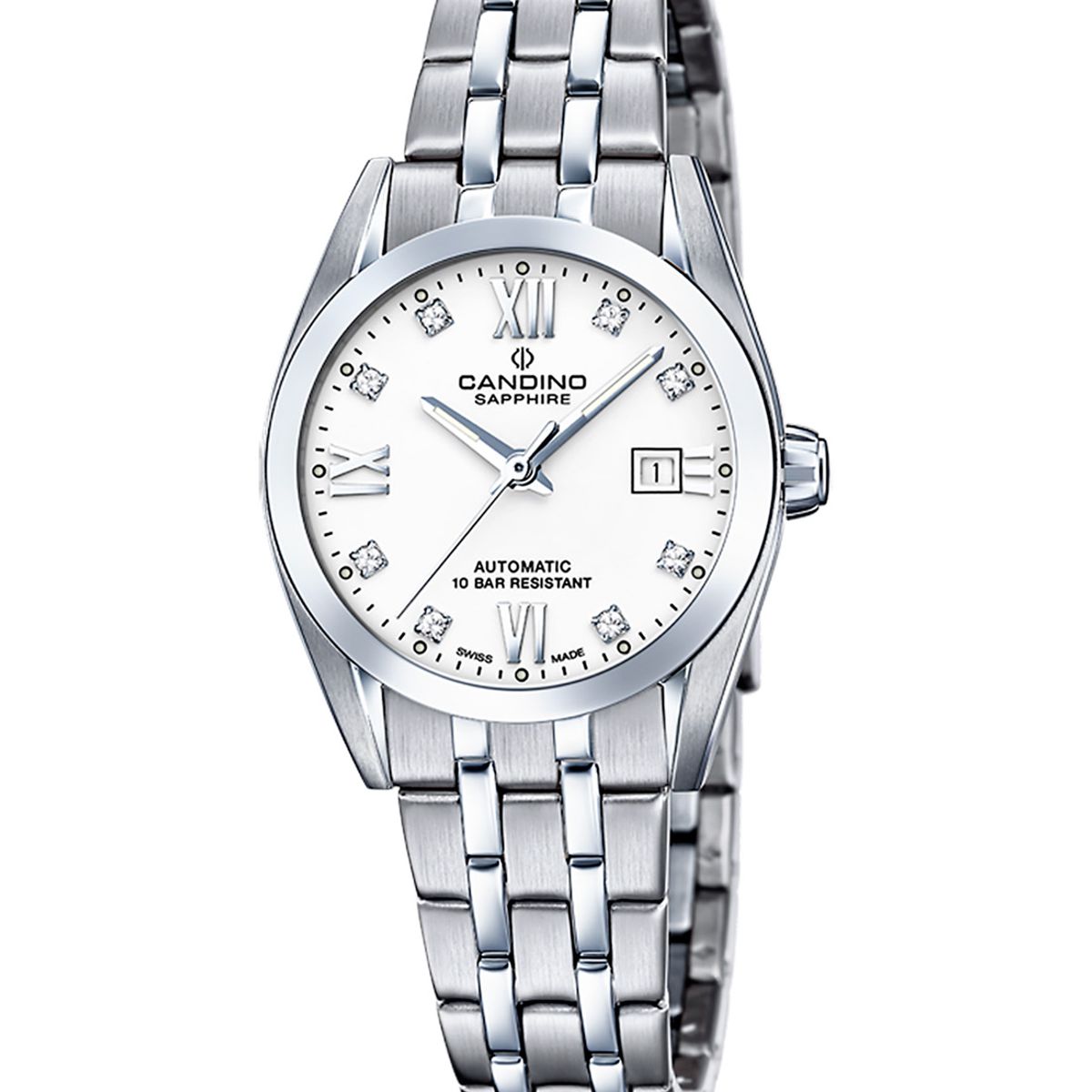 CANDINO - Reloj C4703/1 Candino Swiss Plateado Mujer Couples Classic
