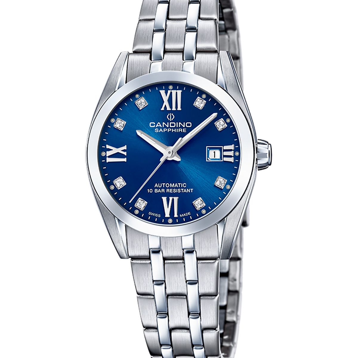 CANDINO - Reloj C4703/2 Candino Swiss Azul Mujer Couples Classic