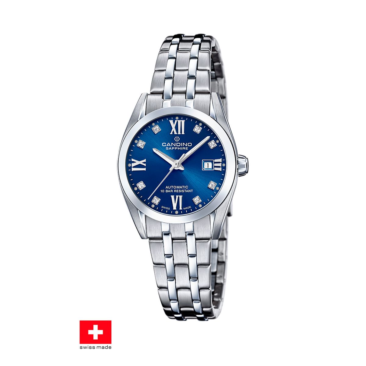 CANDINO - Reloj C4703/2 Candino Swiss Azul Mujer Couples Classic