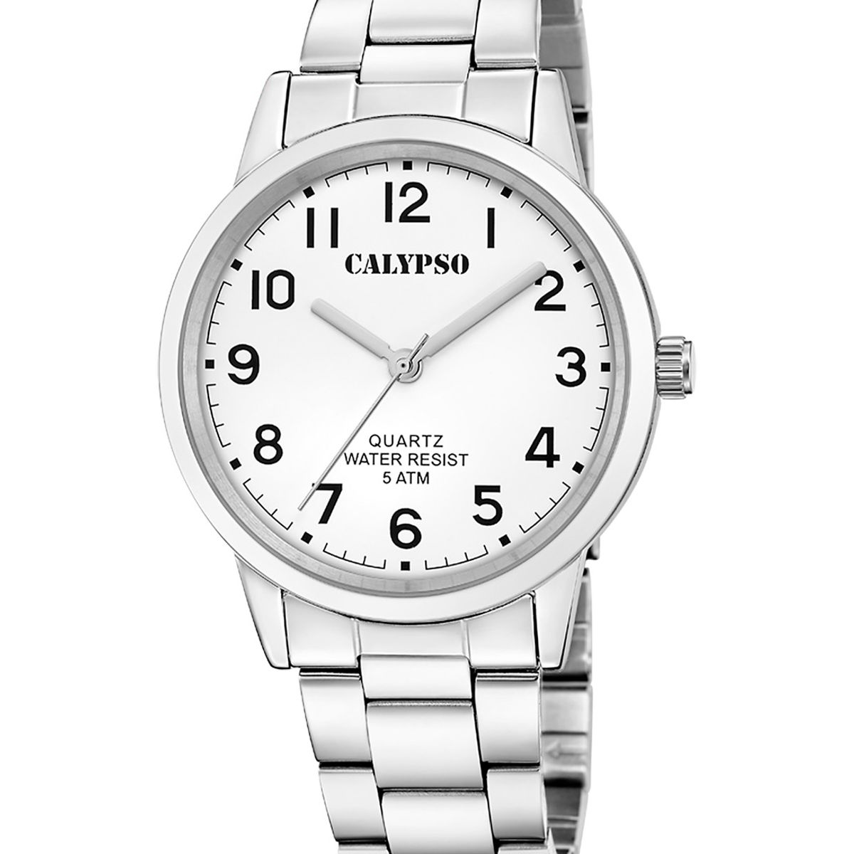 CALYPSO - Reloj K5858/1 Calypso Blanco Hombre Basic