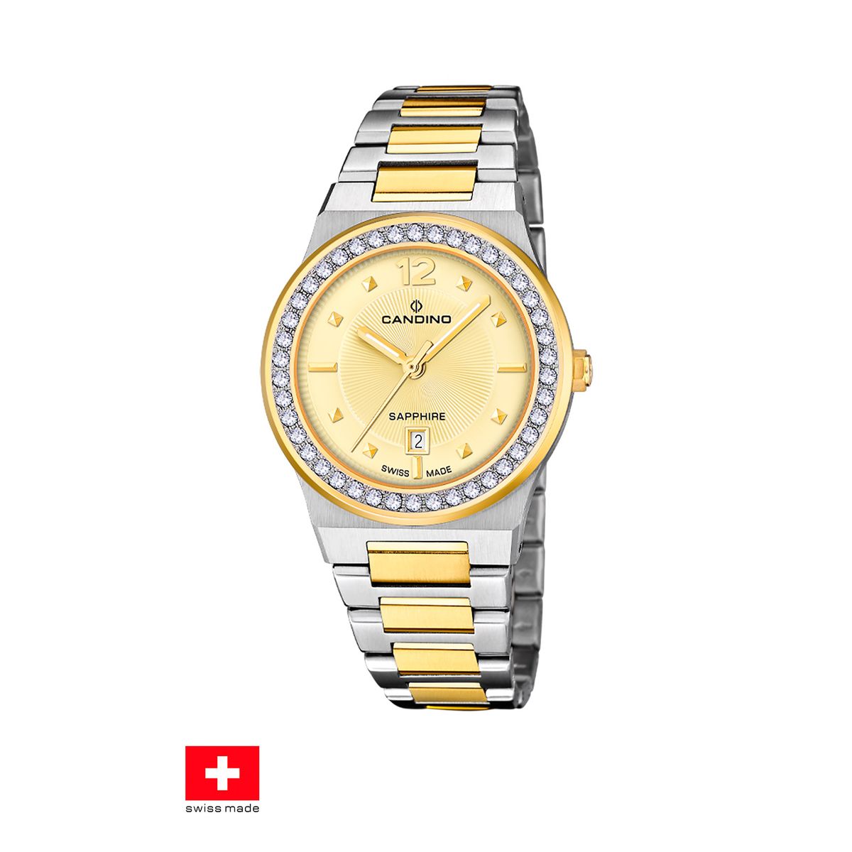 CANDINO - Reloj C4750/B Candino Swiss Dorado Mujer Gents Sport