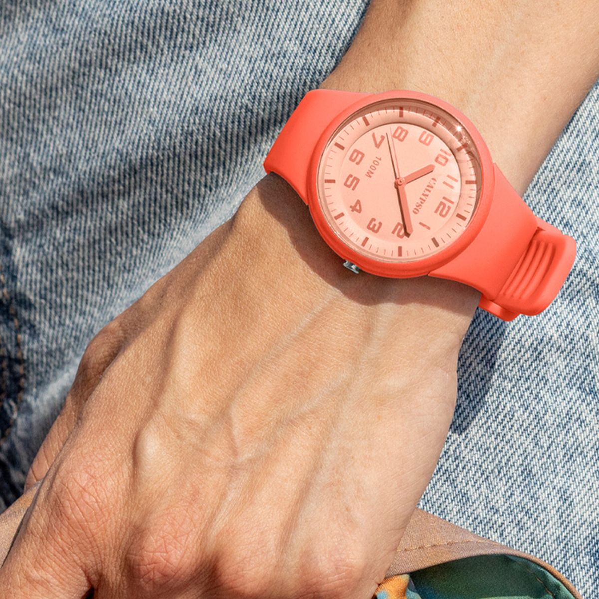 CALYPSO - Reloj K5851/6 Calypso Naranja Mujer Trendy