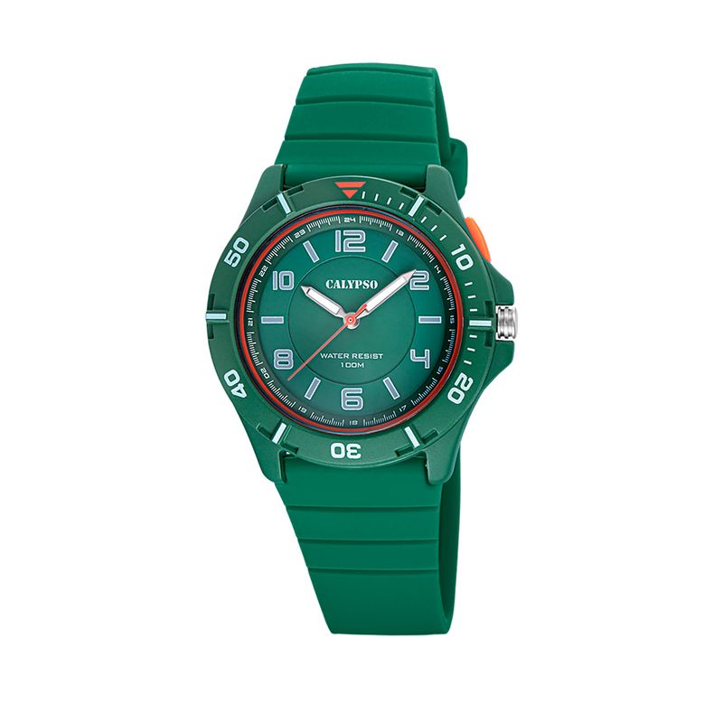 CALYPSO - Reloj K5857/4 Calypso Verde Hombre Sweet Time