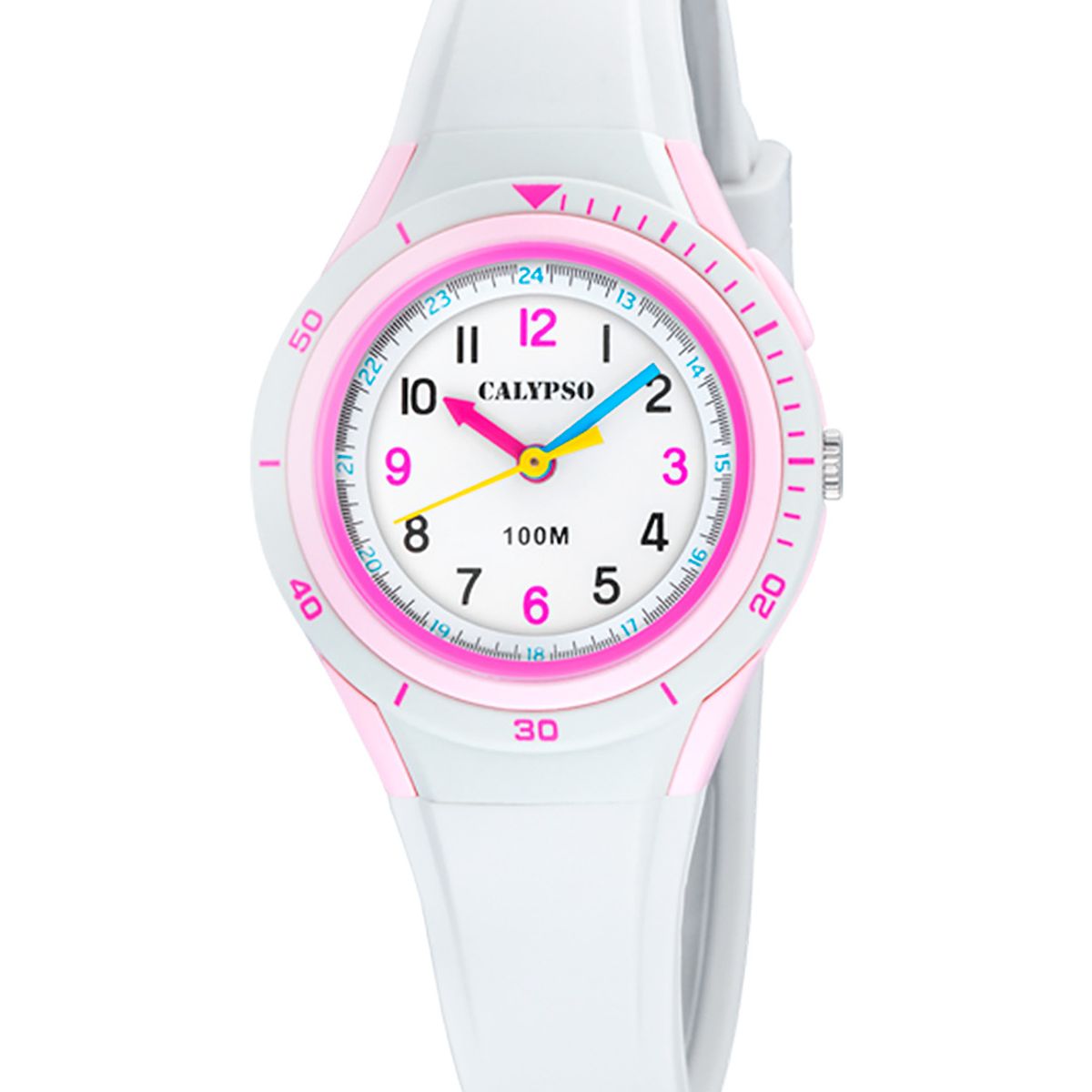 CALYPSO - Reloj K5856/1 Calypso Blanco Mujer Digitana