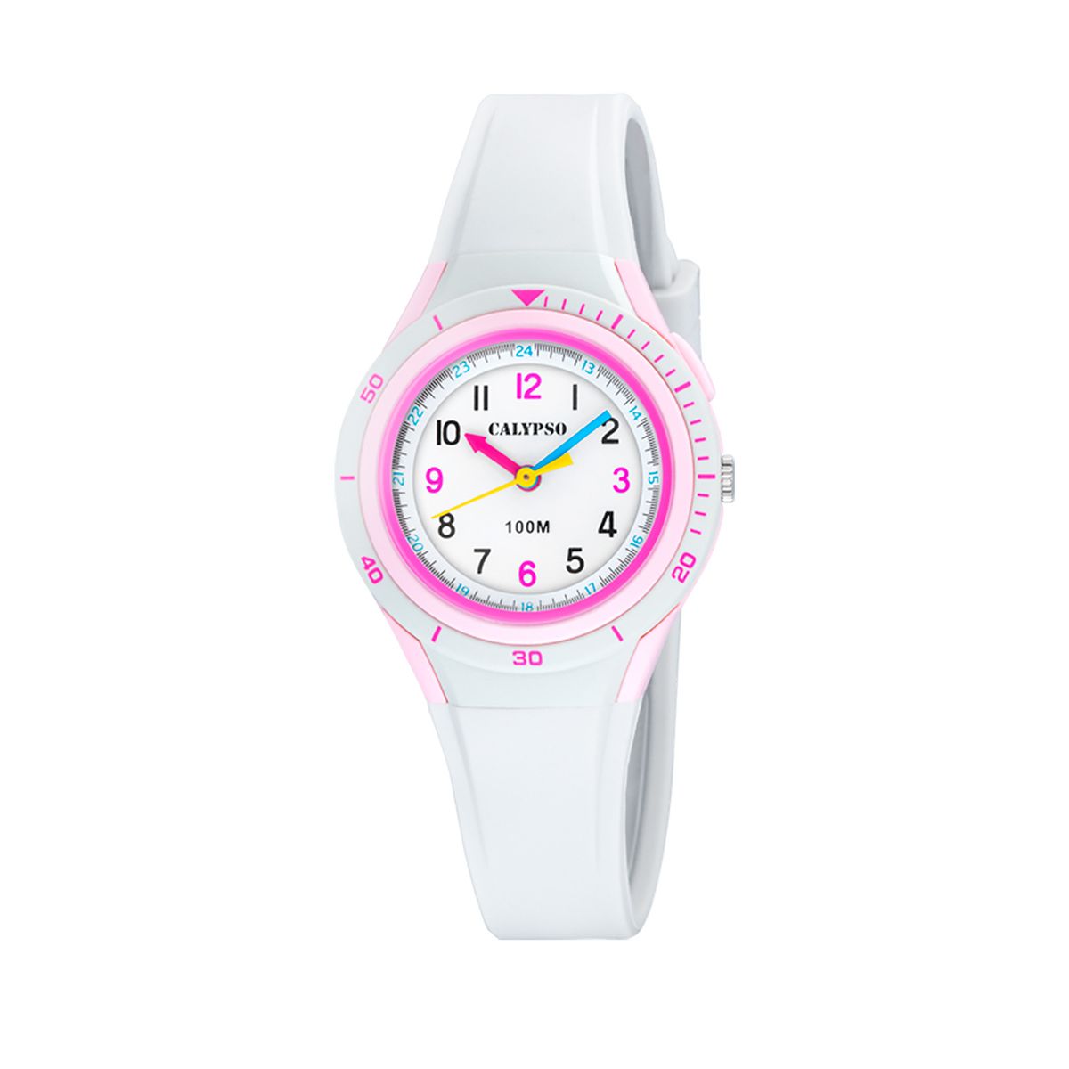 CALYPSO - Reloj K5856/1 Calypso Blanco Mujer Digitana