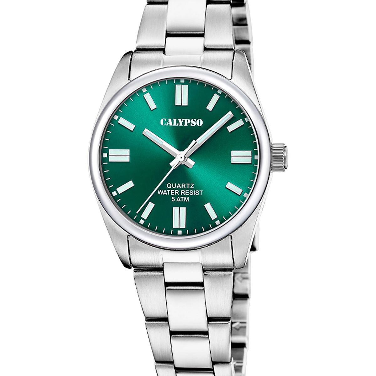 CALYPSO - Reloj K5863/7 Calypso Verde Mujer Basic