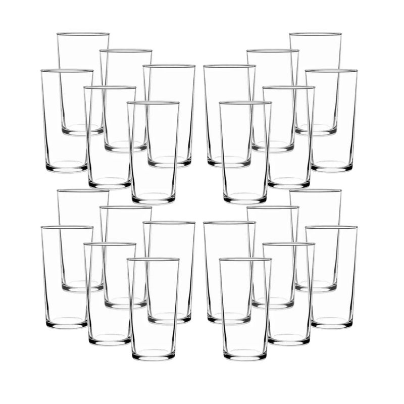 ALLEGRA - Set 24 Vasos Altos Montecarlo Tragos Bebidas Allegra 340mL