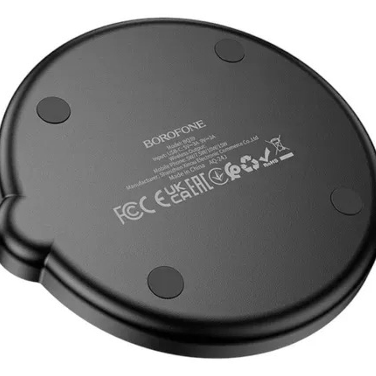 GENERICO - Cargador Inalámbrico Para iPhone Samsung Xiaomi 15w Borofone