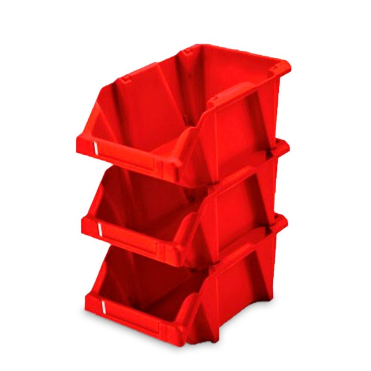 REYPLAST - SET X 6 ORGANIZADORES APILABLE No. 10 ROJO  REYPLAST