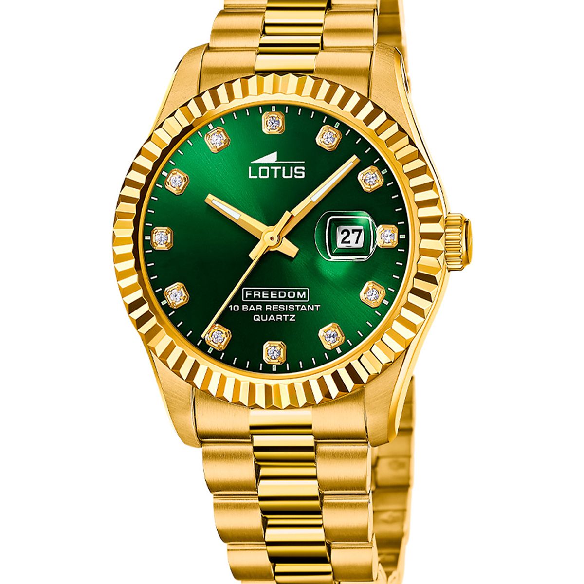 LOTUS - Reloj 19005/3 Lotus Verde Hombre The Ambassadors Collections