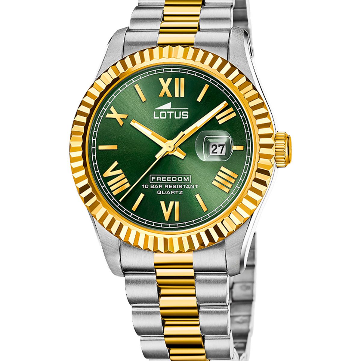 LOTUS - Reloj 19003/3 Lotus Verde Hombre The Ambassadors Collections