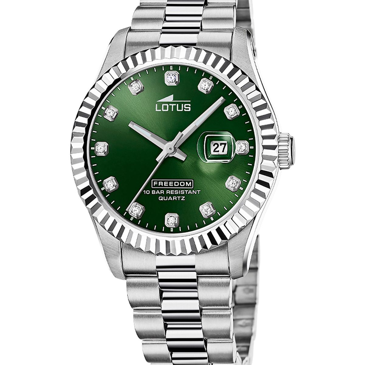 LOTUS - Reloj 19002/8 Lotus Verde Hombre The Ambassadors Collections