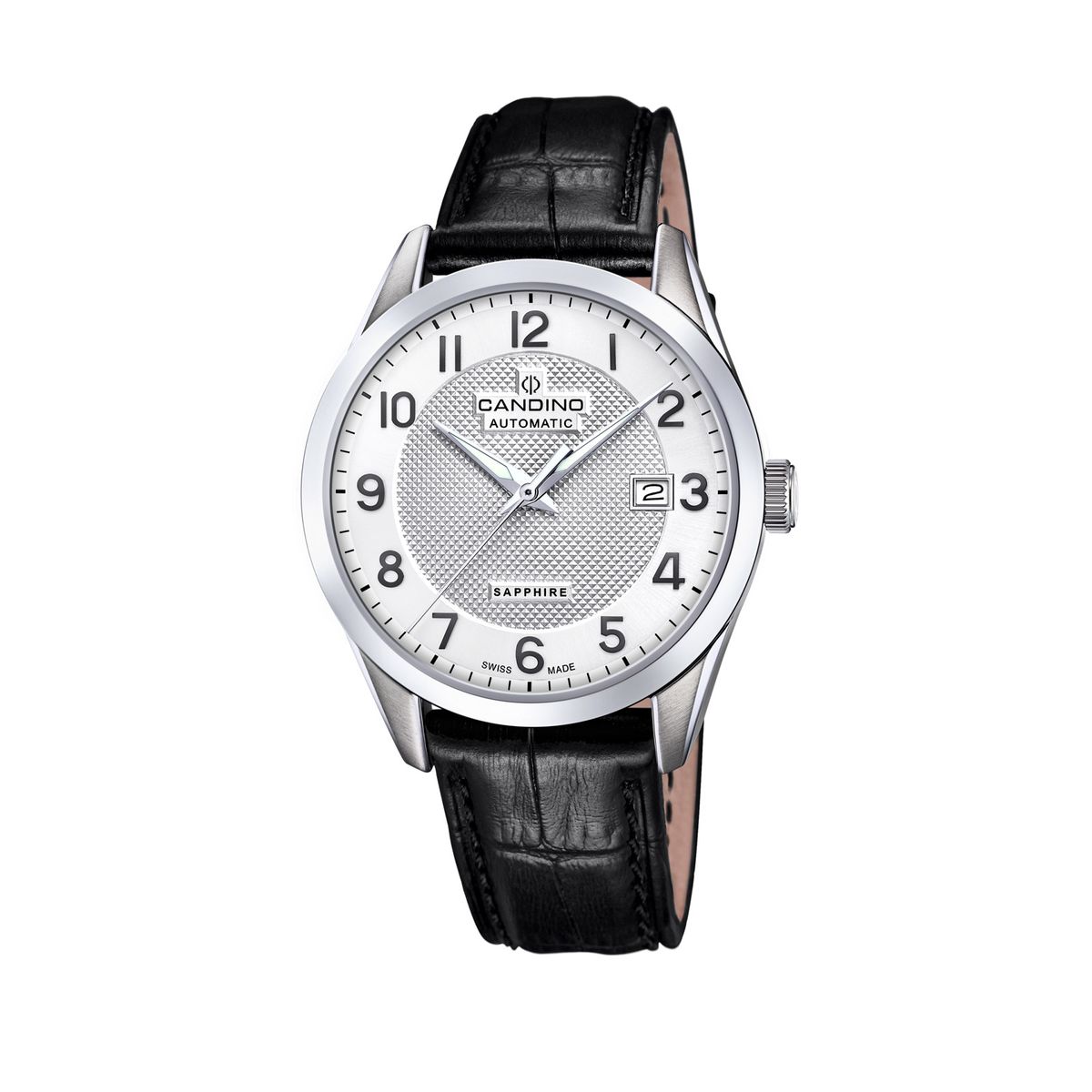 CANDINO - Reloj C4710/1 Candino Swiss Plata Hombre Couple Classic