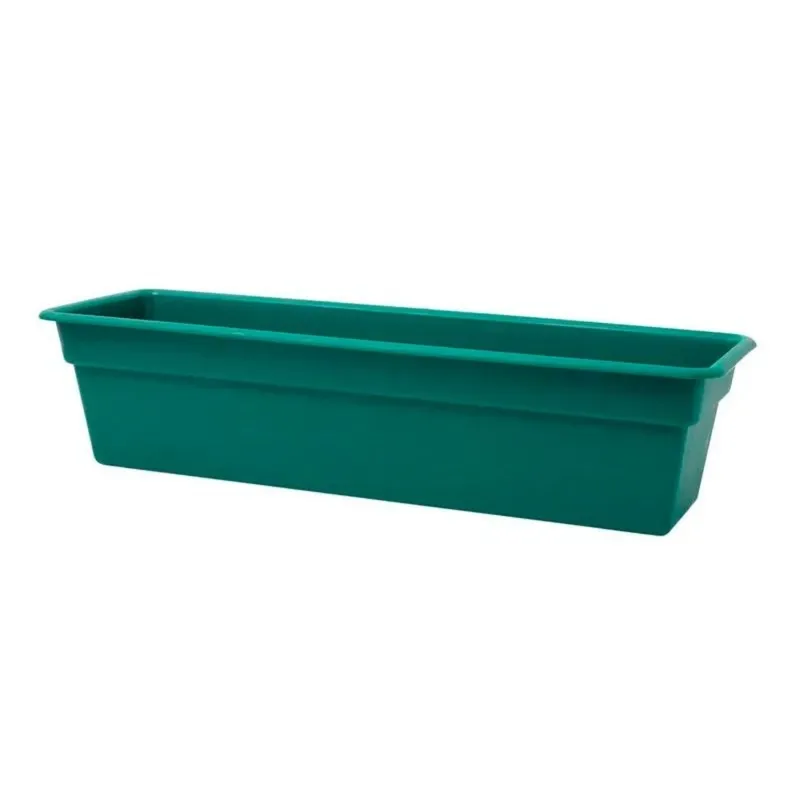 REYPLAST - MACETA RECTANGULAR DURA KOTTA 61CM  VERDE  REYPLAST