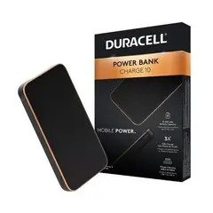 DURACELL - Power Bank Banco De Poder 10.000 Mah Usb-c , Usb-a Color Negro