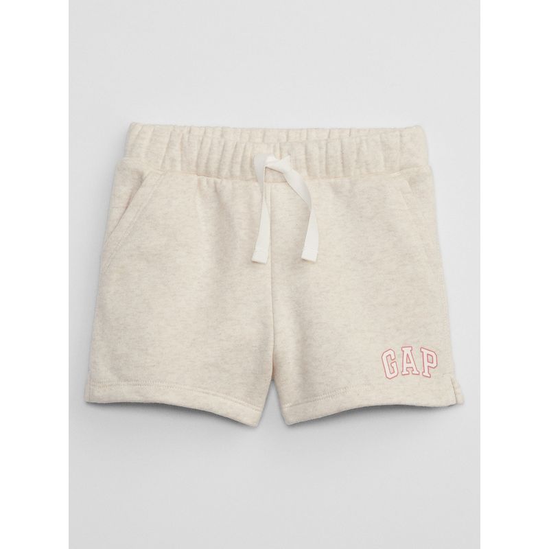 GAP - Short Toddler Niña Pull-On Blanco Gap