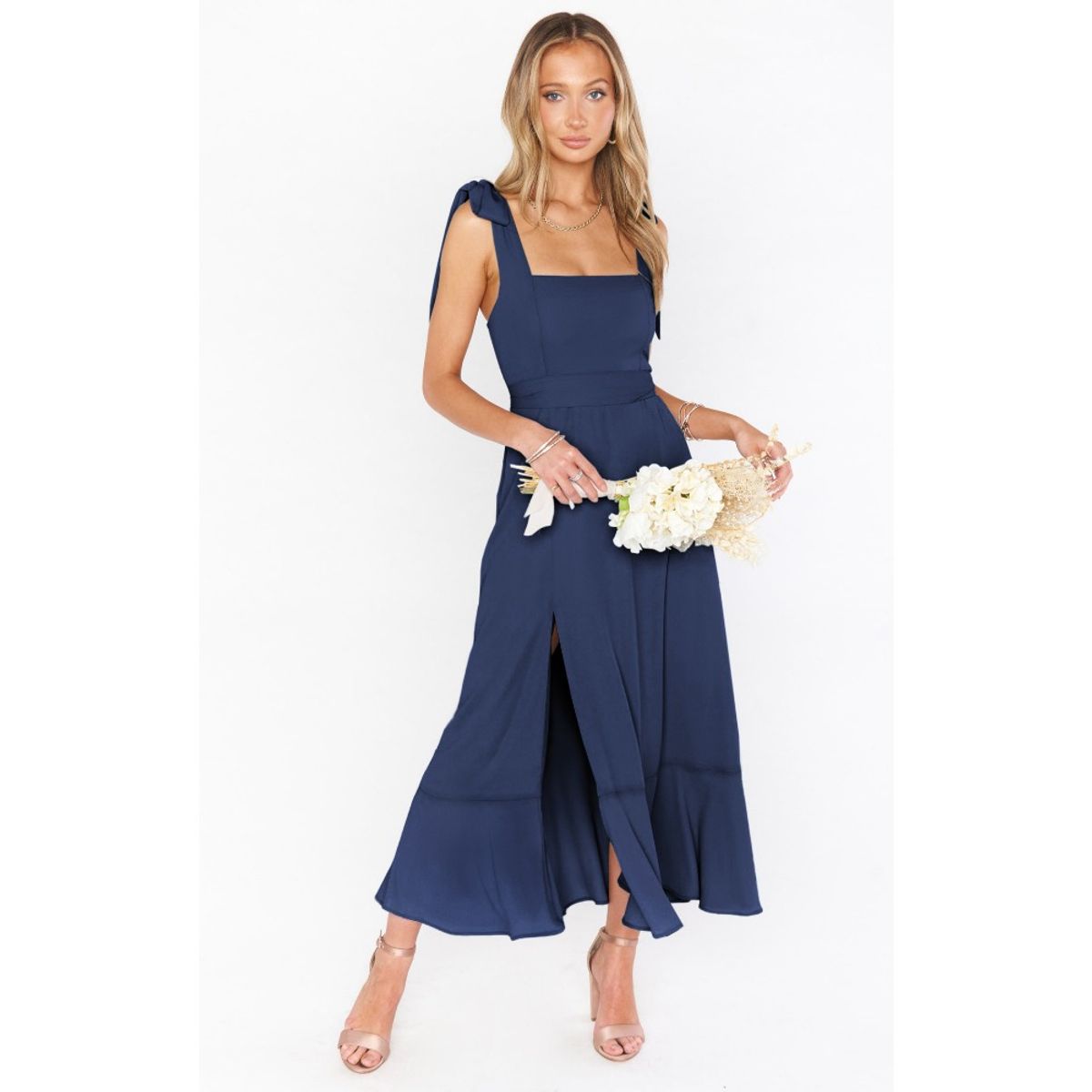 GIOIO - Vestido Francés Elegante Abertura Urbano Premium Corte Figura Esbelta​