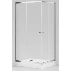 GENERICO - SHOWER DOOR 90X90X195 CUADRADO TRANSPARENTE