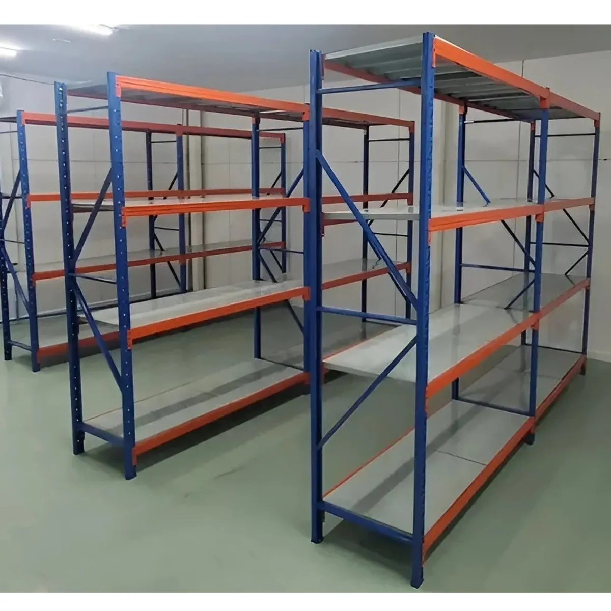 GENERICO - 2x Estante Repisa Rack Estantes Metalico Muebles Bodega 200x150x50cm