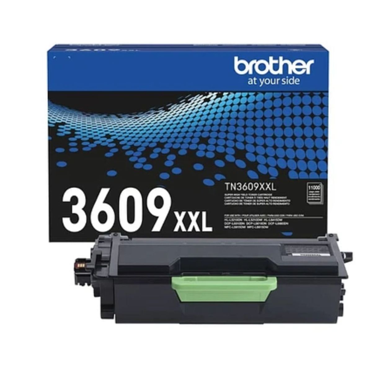 BROTHER - Tóner brother tn 3609xxl BK TN-3609XXL