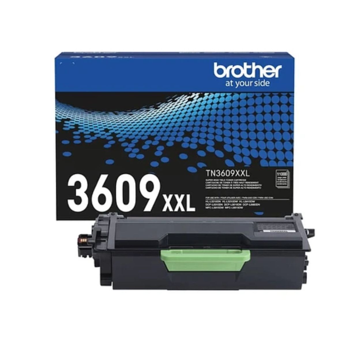 BROTHER - Tóner brother tn 3609xxl BK TN-3609XXL