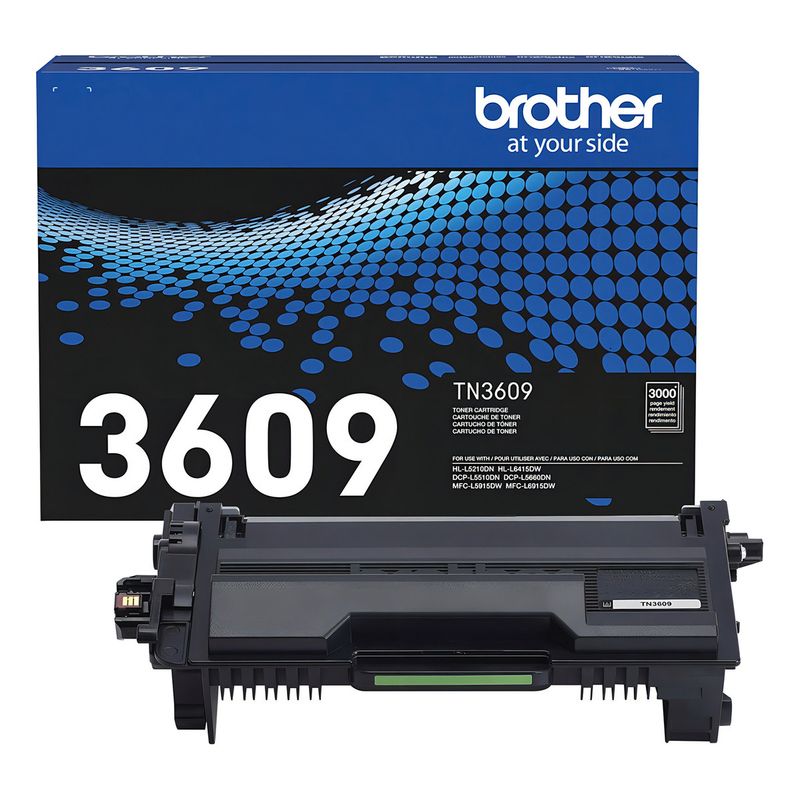 BROTHER - Tóner brother tn 3609xxl BK TN-3609XXL