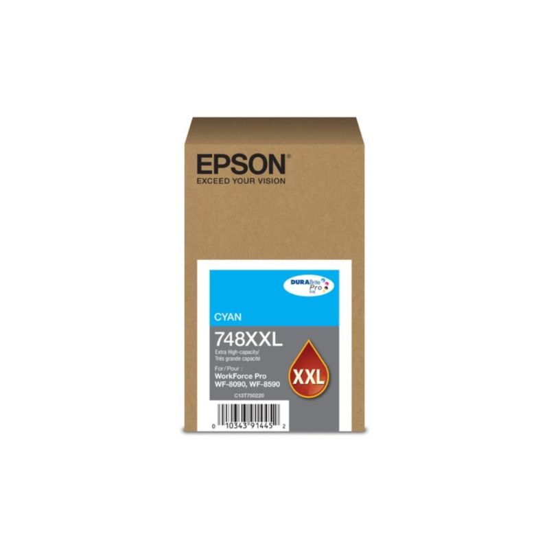 EPSON - Tinta Epson 748 xxl color cyan azul