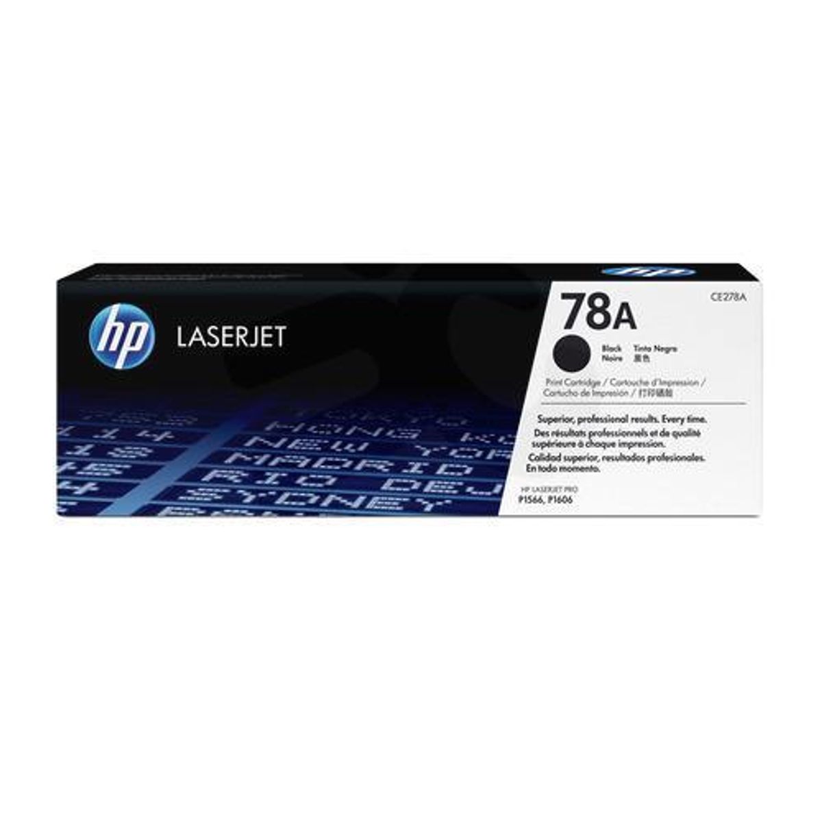 HP - Tóner HP 78A CE278A color negro