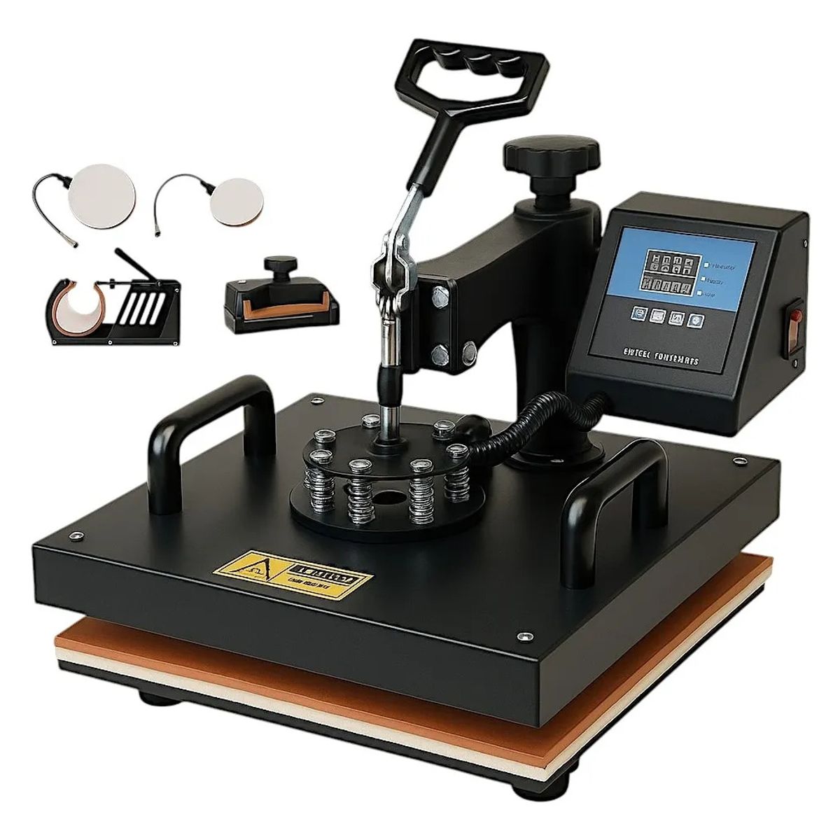 GENERICO - Sublimadora Estampadora 5 En 1 Maquina Para Estampar En Tela