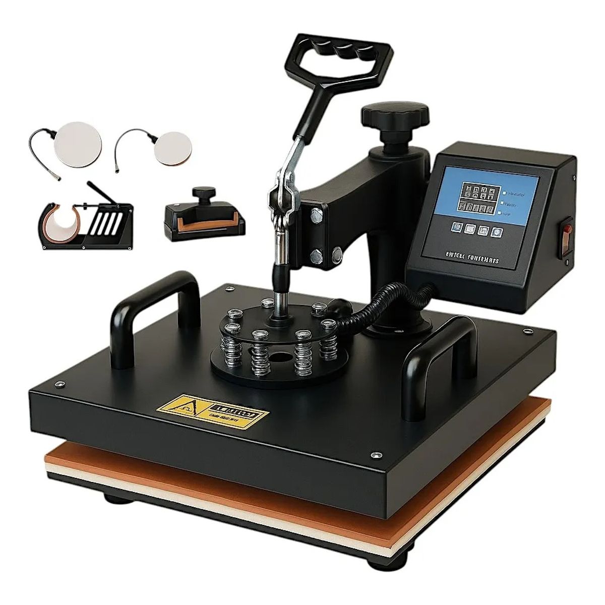 GENERICO - Sublimadora Estampadora 5 En 1 Maquina Para Estampar En Tela