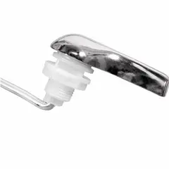 FANALOZA - Palanca Manilla Fontal Metalica Cromada Wc