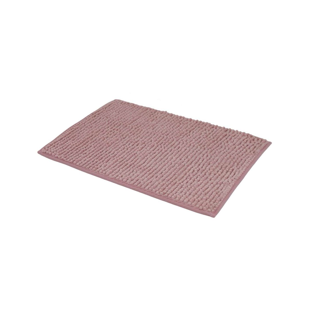 GENERICO - ALFOMBRA FELPA DE BAÑO  DELGADA ROSADO 40X60 cm