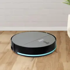 GENERICO - Aspiradora Robot con Control Remoto y Sensor Anticaída