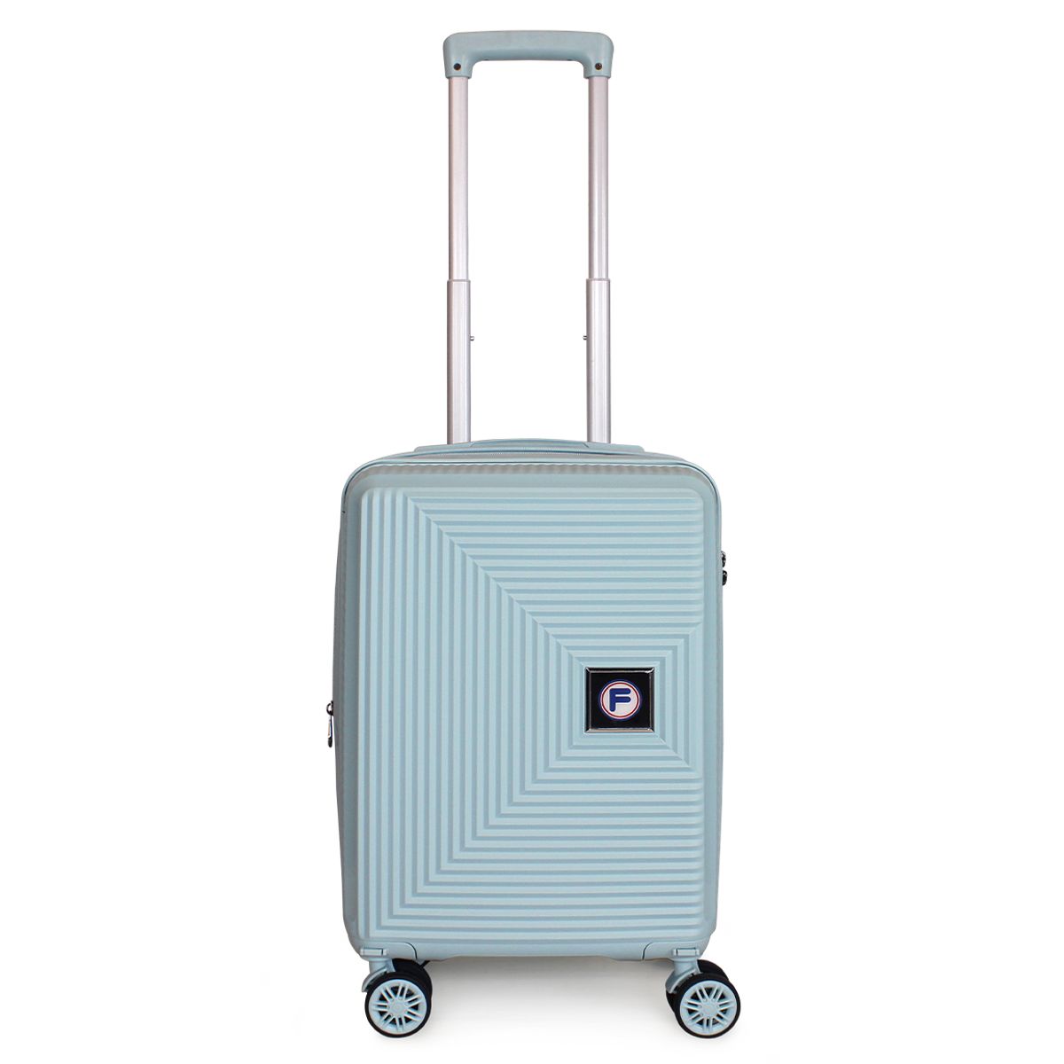 F LA MALETA DE CHILE - Maleta cabina con ruedas extraibles Lovers celeste F