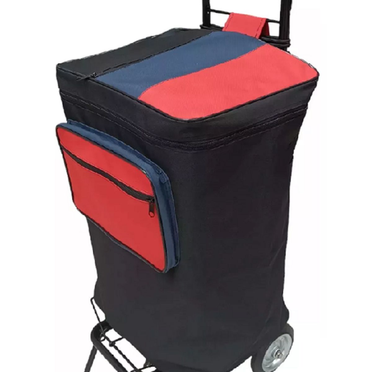 GENERICO - Carrito de compras plegable 60 kg color negro