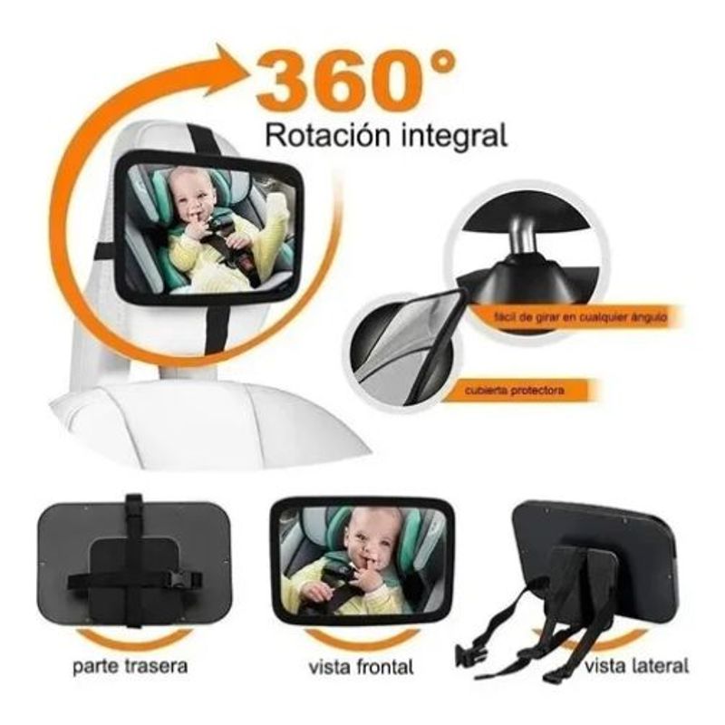 SHOP EHOME BAG - Espejo Retrovisor De Auto Para Seguridad De Niños