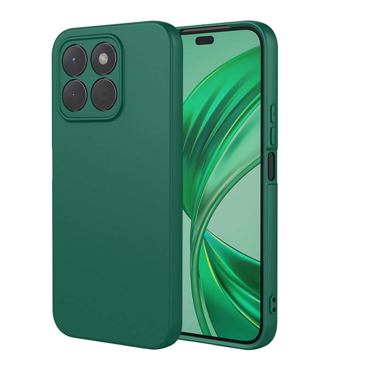 JOIGO - Carcasa Funda Para Honor X7C Goma Verde