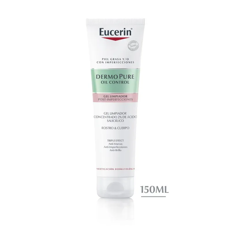 EUCERIN - Eucerin Gel Limpiador Dermopure Triple Efecto 150ml