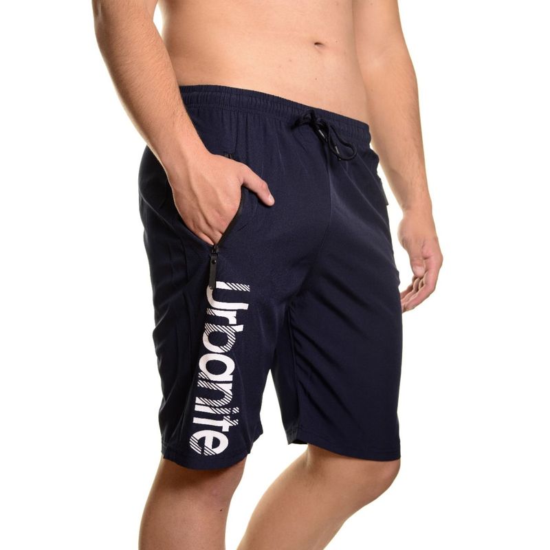 MPROPIA - Short Deportivo Hombre Secado Rápido Bolsillos Cierre Urban 7526