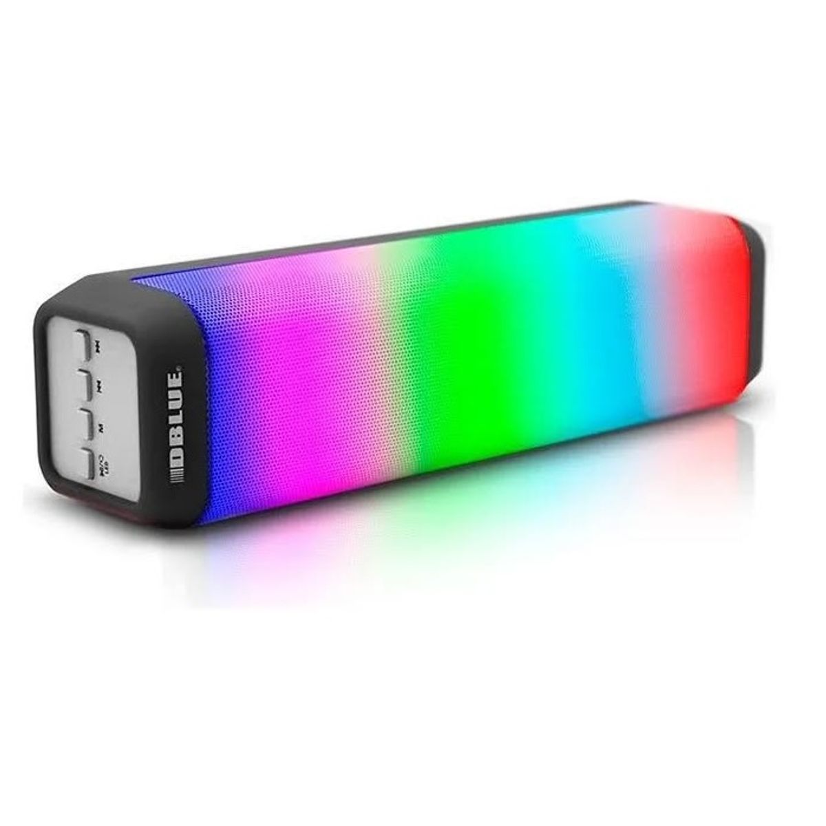 GENERICO - Parlante Inalámbrico BtSdRadio Multicolor Dblue