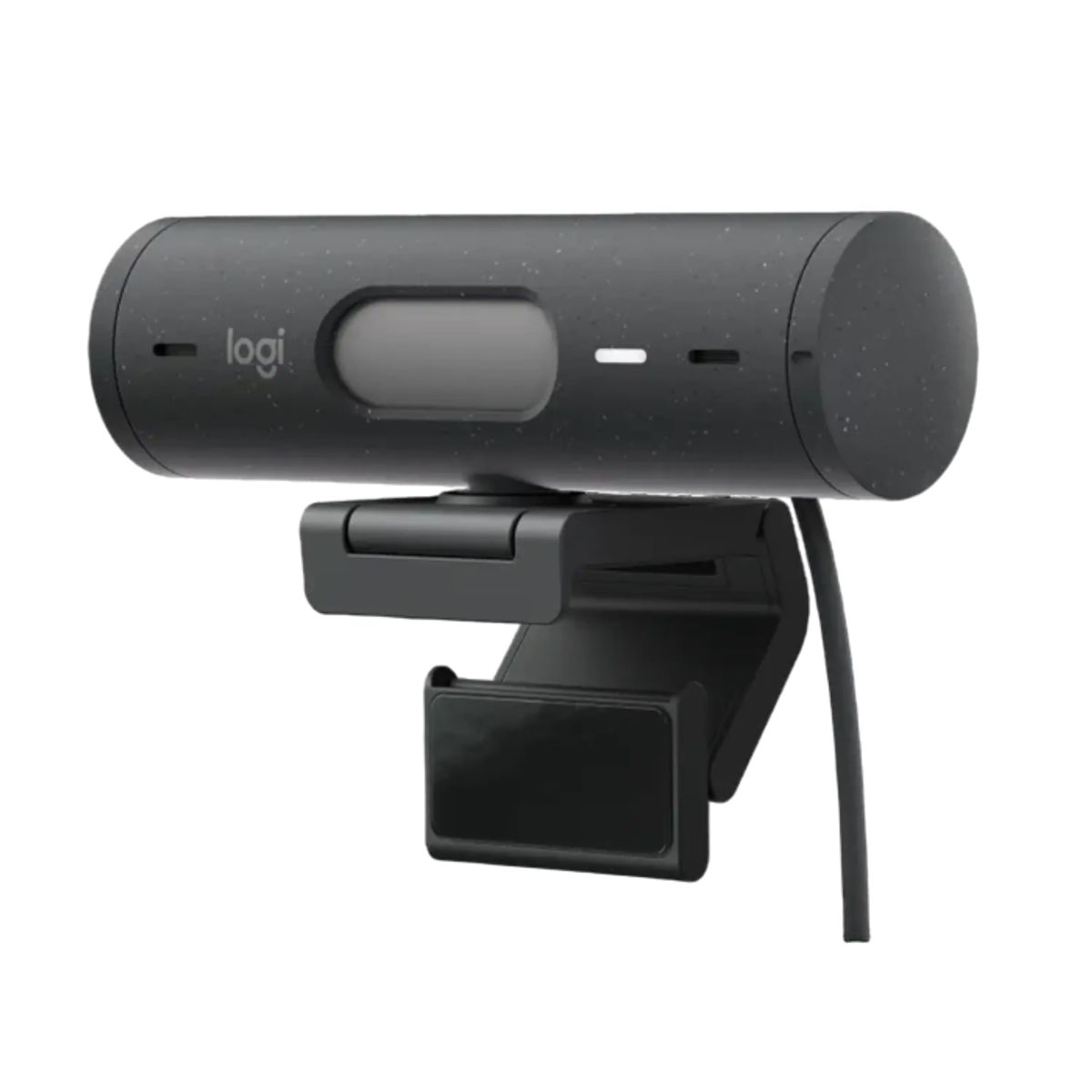 LOGITECH - Logitech Brio 500 Webcam, Full HD 1080p, Micrófono Integrado, USB-C, Color Grafito
